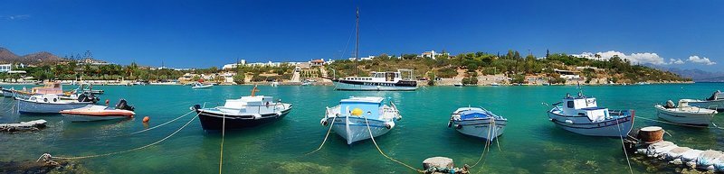 греция, остров крит, залив, мирабелло, море, пейзаж ...photo preview