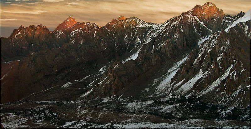 северный, заилийский, алатау На восходеphoto preview