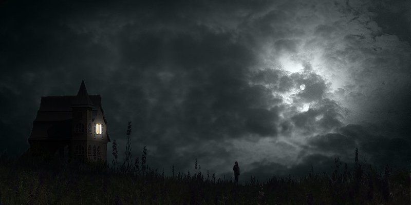 Дом стоит, свет горит.....photo preview