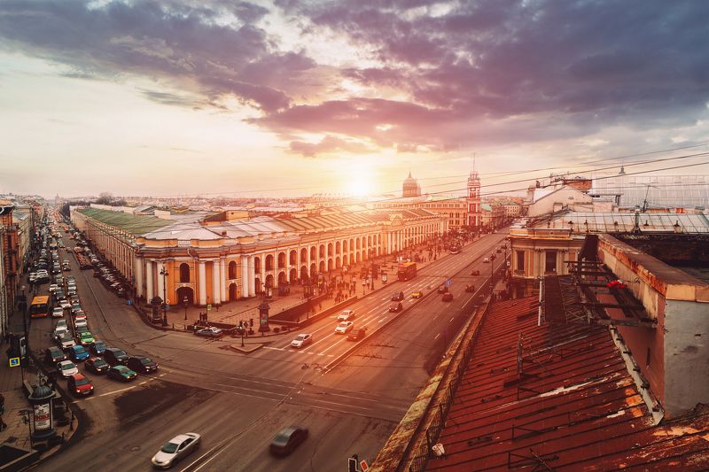 spring, russia, snow, спб, весна, снег, city, sky, небо, город, архитектура Sunsetphoto preview