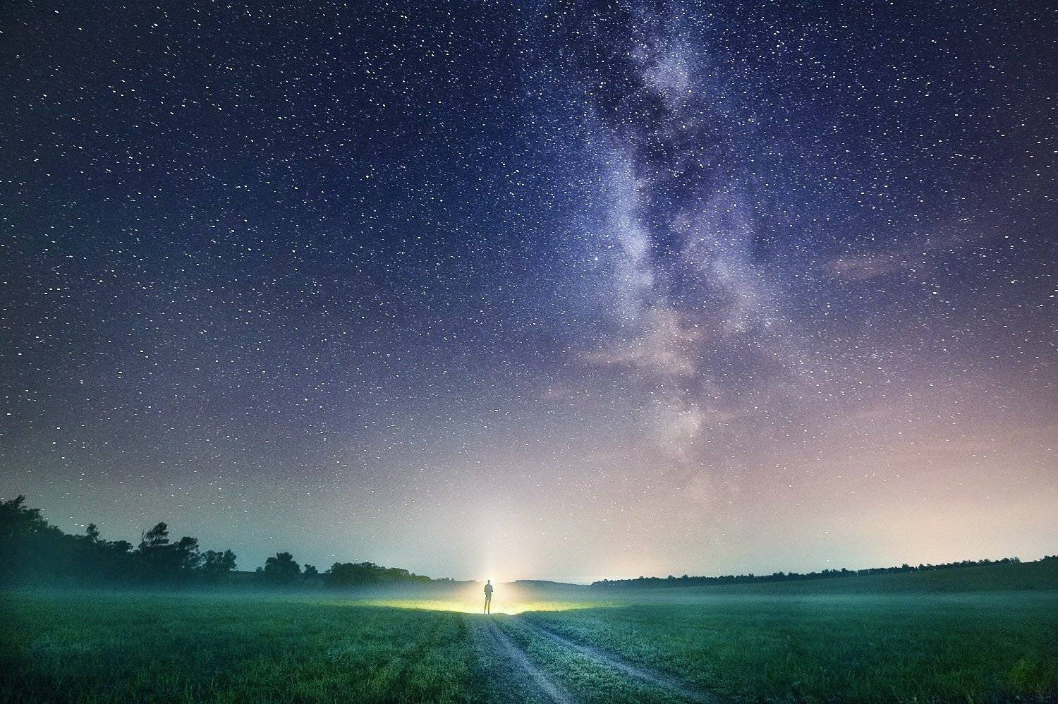 Звездная Пыль. Автор: Каревский Дмитрий млечный путь звезды ночь длинная выдержка, Каревский Дмитрий