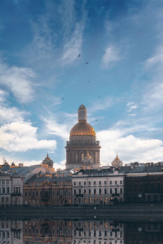 spring, russia, snow, спб, весна, снег, city, sky, небо, город, архитектура Saint Petersburgphoto preview