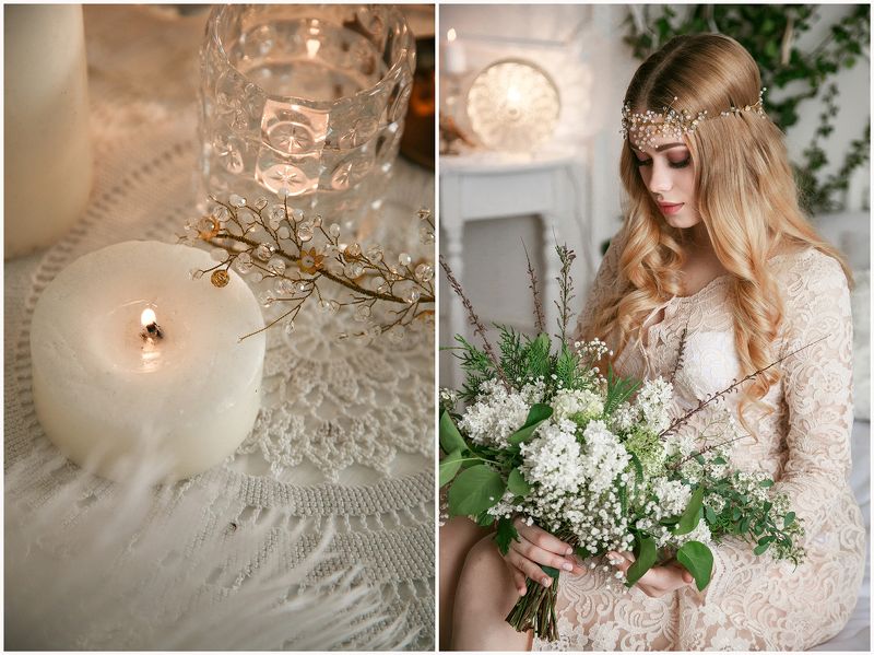 утро, невеста, эко, стиль, зелень, будуарное платье, нежность, красота, сборы невесты, фотограф в крыму, симферополь, светлана пекшева, свадебный фотограф, студия  нежное утроphoto preview