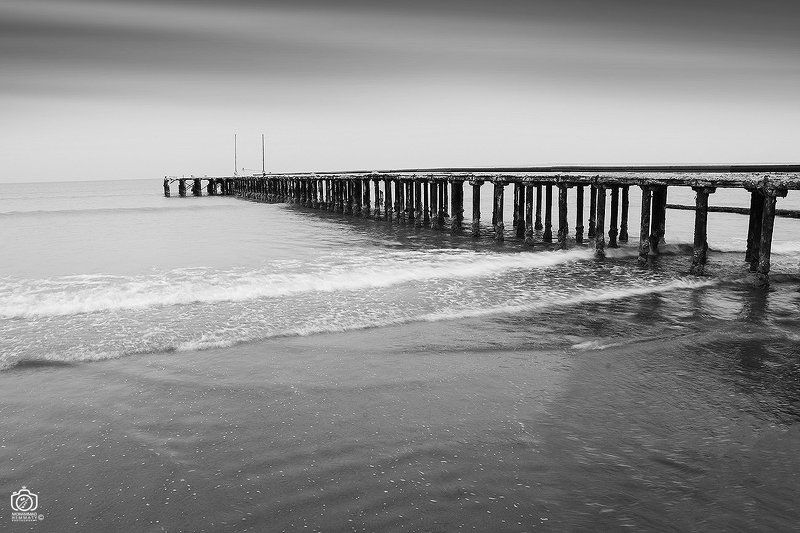 sea,nature,rock,water,calm,landscape,iran,dream,fog,abstract,canon,canon80d,canonphotography,blackandwhite,black,white,mphammadhemmaty,concept,pier,light,contrast,composition Old Pierphoto preview