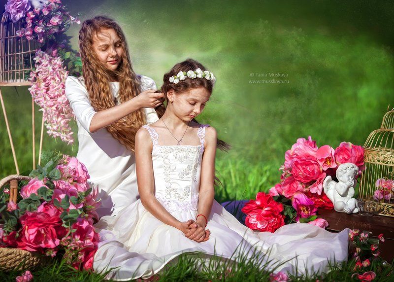 Белый лебедьphoto preview