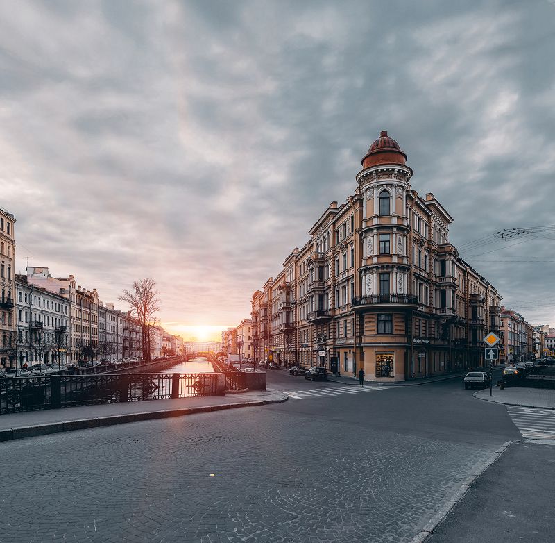 spring, russia, snow, спб, весна, снег, city, sky, небо, город, архитектура Закатphoto preview