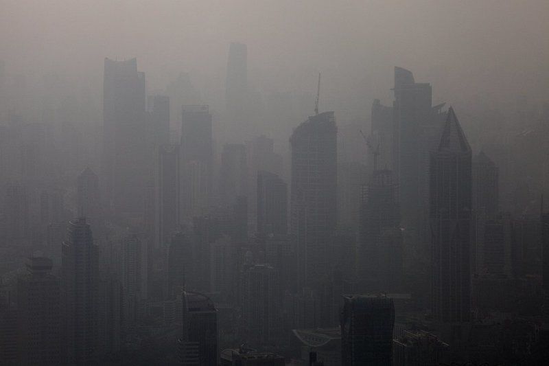 шанхай город урбанизм китай Полдень в Шанхаеphoto preview