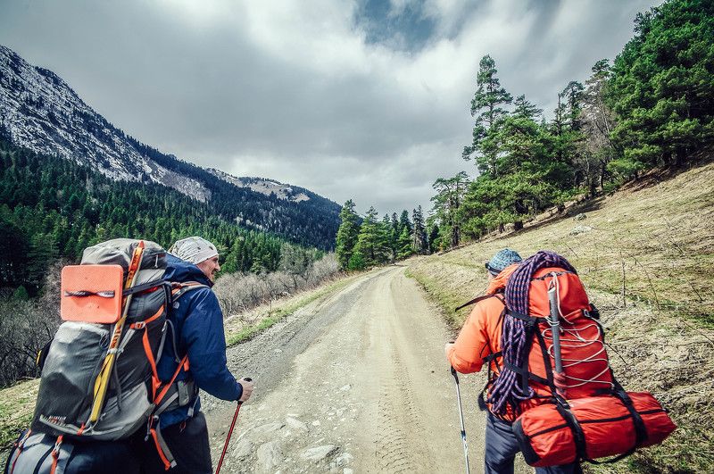 гора, кавказ, кчр Если с другом вышел в путь.- веселей дорогаphoto preview
