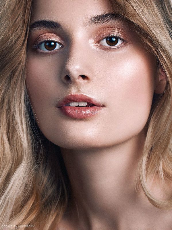 бьюти съемка портрет глянец красивая девушка модель фотограф москва студийная съемка портфолио Аллаphoto preview