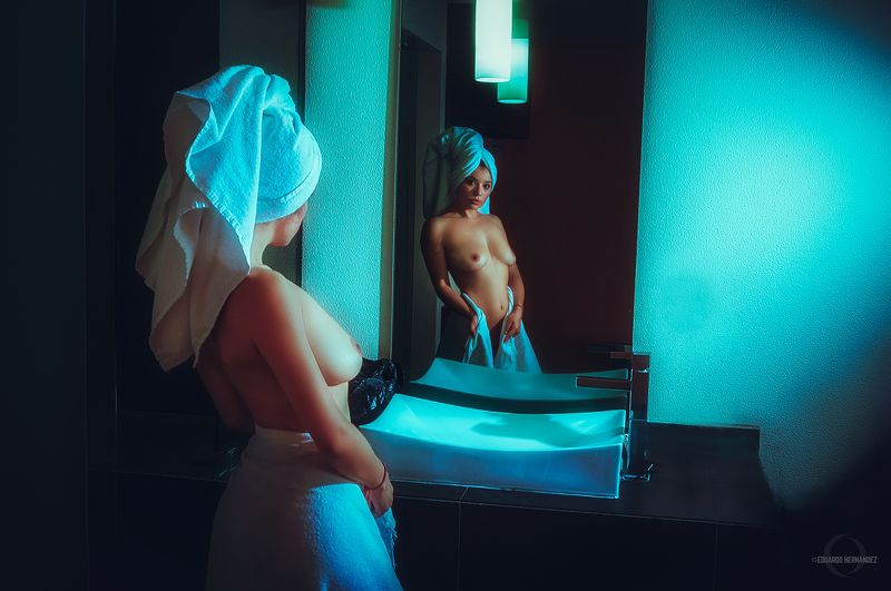 portrait, fine art, nude, hotel, The Sense of Beauty: Karine.photo preview