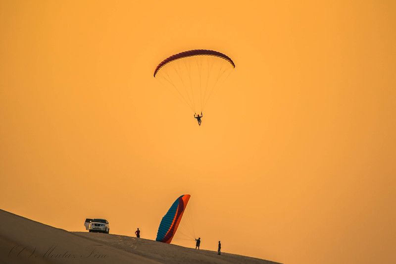 desert dunes sunset light shadow  Follow the sun photo preview