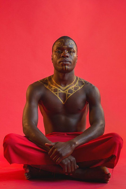 темнокожий, красное, этно, этнический, африканец, Африка, афроамериканец, Ангола, ангольский, мужчина, парень, Afrika, Angola, dark, man, Margarita Guseva, Маргарита Гусева photo preview