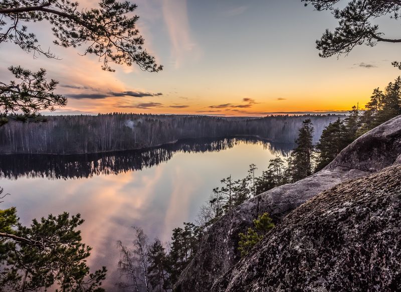 оз. Ястребиное. Карелия.photo preview