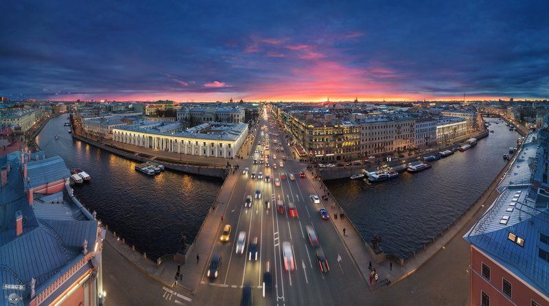 Невский проспект, Фонтанка, Аничков мостphoto preview