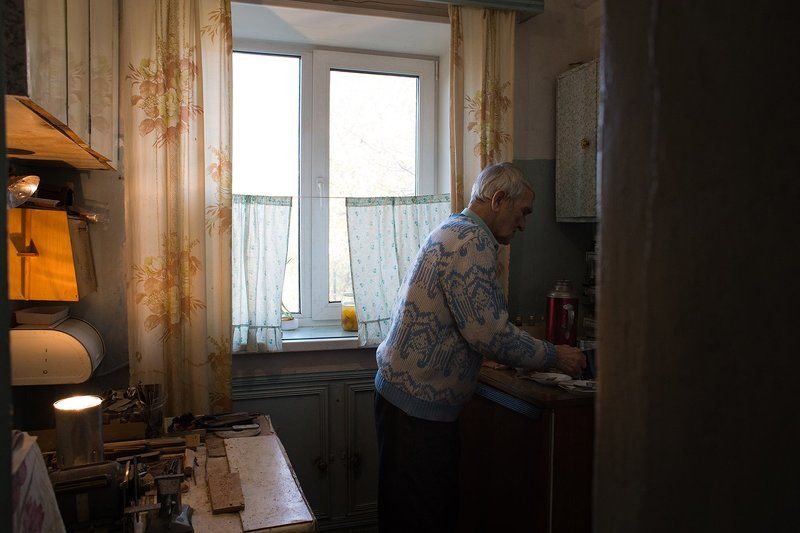 В гостях у дедушки...photo preview