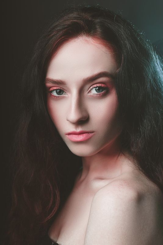 девушка, студия, портрет Evephoto preview