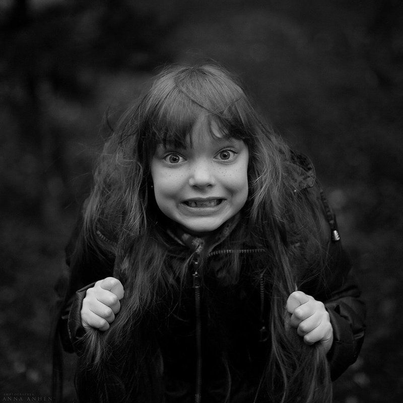 девочка, портрет, чб, фотография, детский портрет, ребёнок, bw, child, girl, portrait Дикаяphoto preview