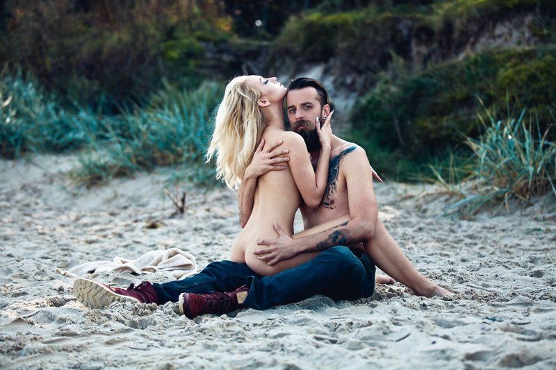 couple, island, beach, morning, curves, tattoo Robinsonphoto preview