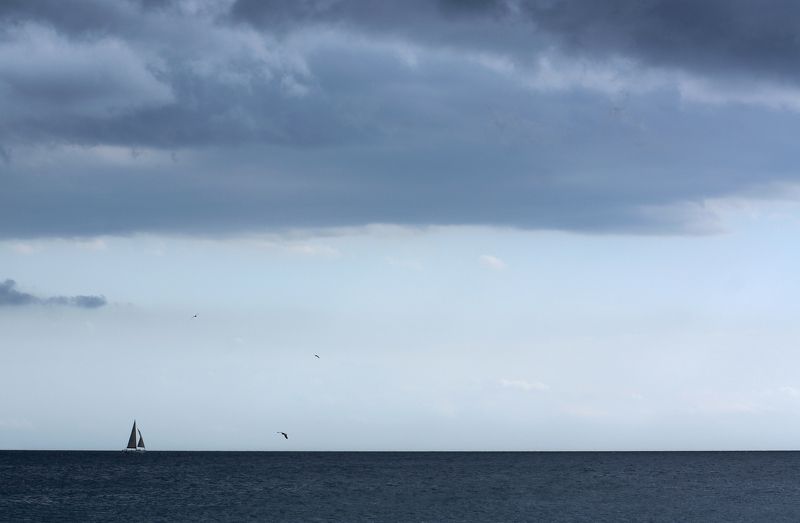 Чернеет парус одинокий.....photo preview