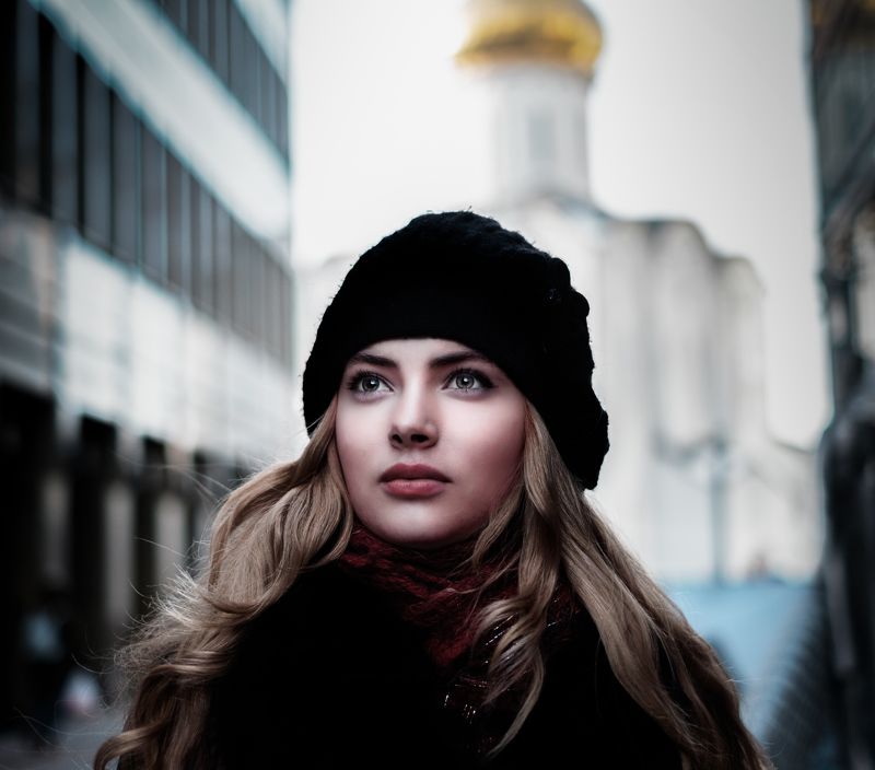 портрет, девушка, улица, модель, girl, portrait, outdoors, street, young, cute, sexy, russian, Маргаритаphoto preview