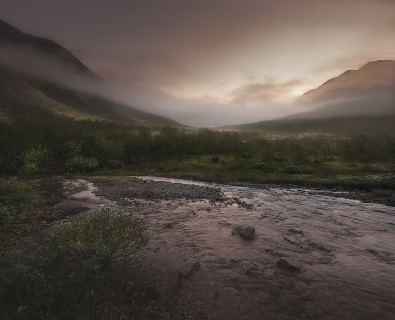 Хибины, Khibiny, North, Кольский Север, закат. северная природаКак хорошо  Умиротворениеphoto preview