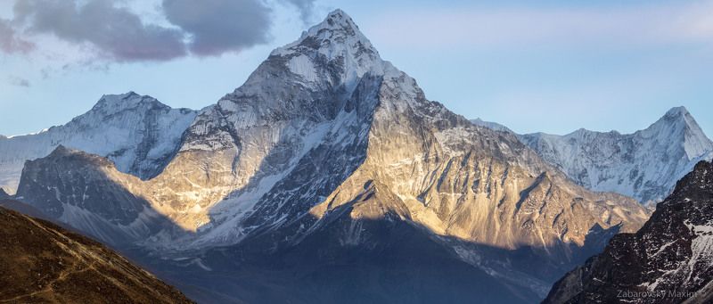 горы, непал, ама даблам, треккинг, гималаи Ама Даблам.photo preview