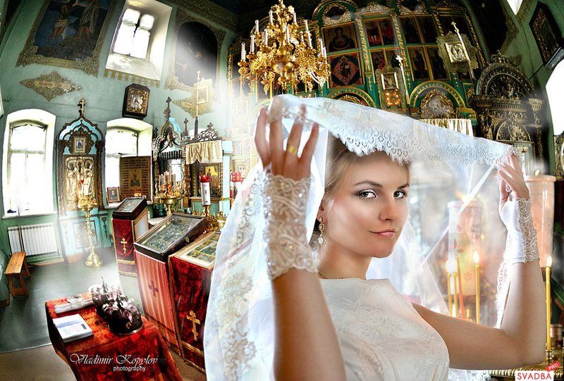 Венчание г Галич  Невестаphoto preview