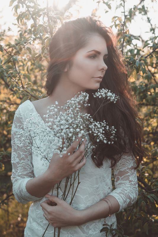 девушка, портрет, весна about the springphoto preview