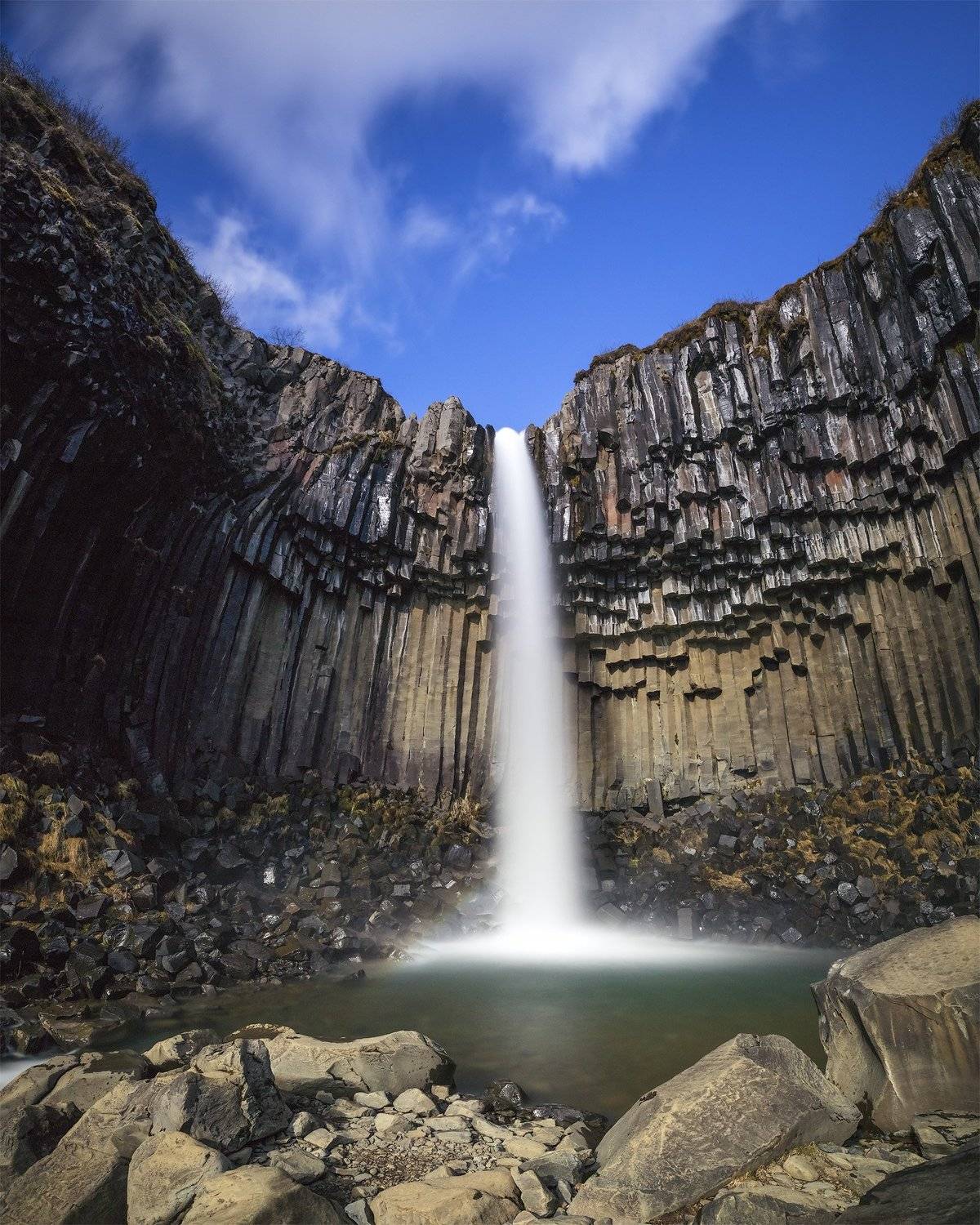 waterfall svartifoss iceland, Sergey Merphy