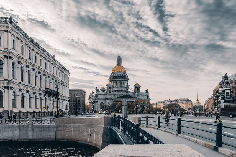 summer, russia, спб, лето, city, sky, небо, город, архитектура, интерьер Исаакиевская площадьphoto preview