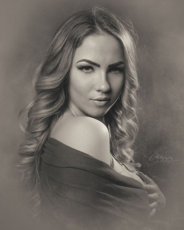 portrait, black & white Alinaphoto preview