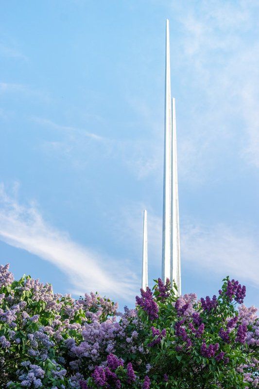 тула, площадь победы, три штыка, сирень, памятник, Площадь Победыphoto preview