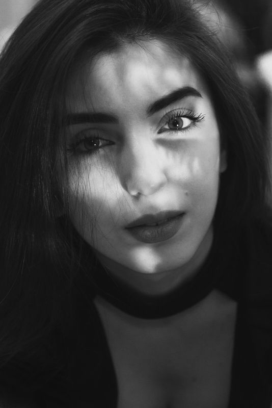 девушка, портрет, черно-белый Elenphoto preview