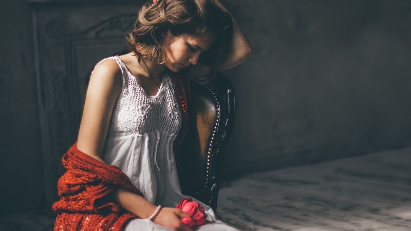 #girl #face #portret Цветыphoto preview