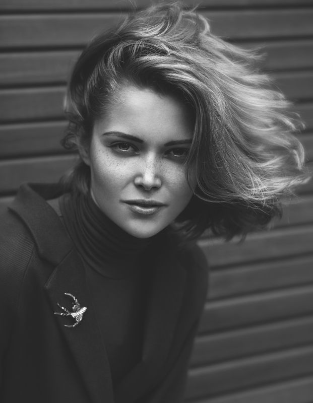 портерт, глаза, чб, девушка, лицо Daryaphoto preview