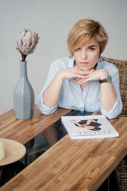 портрет девушка модель model portrait art girl annromanovska Вероникаphoto preview