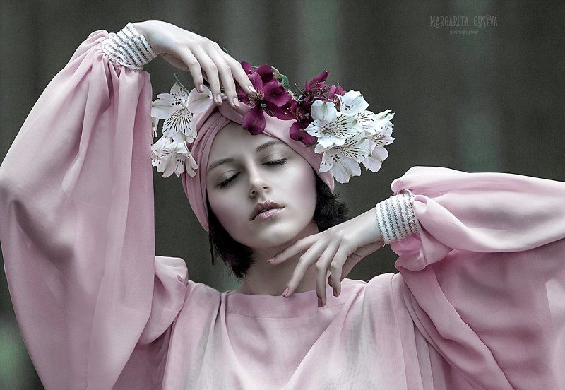 mistery, мистика, fairytail, flowers, руки, hand, pink, девушка, сон, маргарита гусева, margarita guseva Mysteryphoto preview