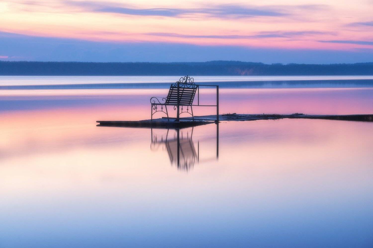 "Умиротворяющий вечер". Автор: Устюжанин Михаил , Устюжанин Михаил