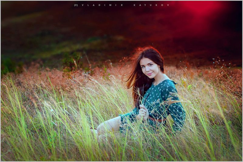 олеся, лето, поле, девушка Олеся.photo preview