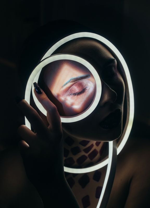 девушка, портрет,  space outphoto preview