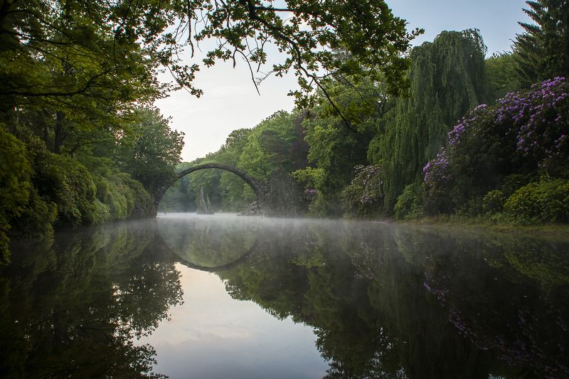 мост туман утро racotbrukephoto preview