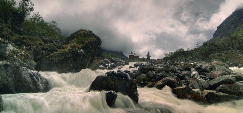 горы, реки, облака Аккемphoto preview