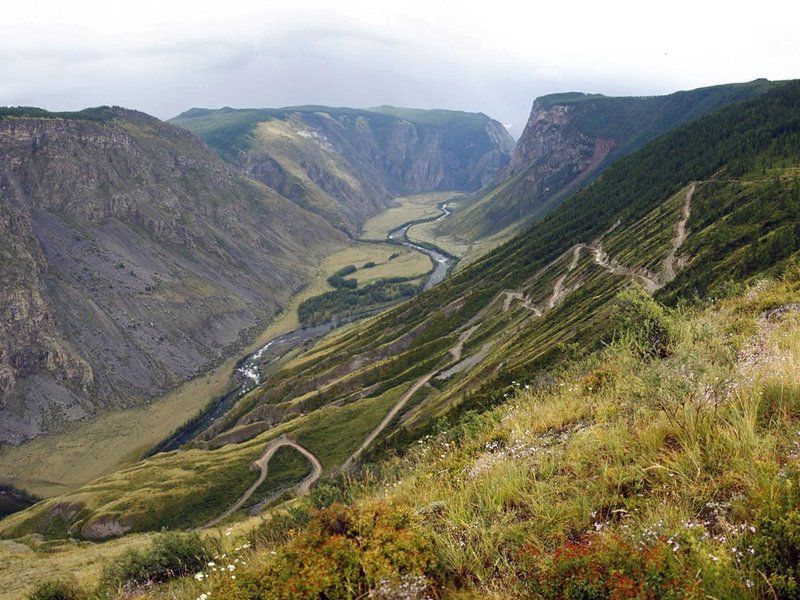 перевал, горный алтай, алтай, кату-ярык Перевал Кату-Ярыкphoto preview