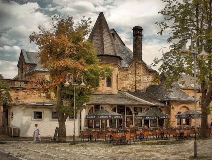 foto liubos,германия,гослар,вокзал,стилизация, Любовь Селиванова