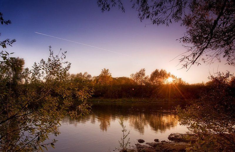 осенняя закатно-романтическаяphoto preview