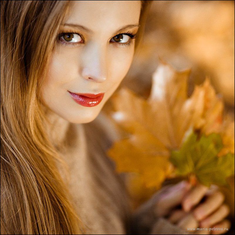 портрет, девушка, осень Алена. Девушка-осеньphoto preview