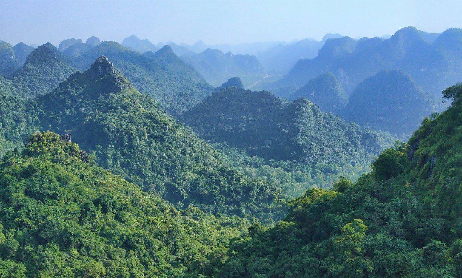 Долина холмов. Автор: Ольга Горелова вьетнам, ха, лонг, пейзаж, Ольга Горелова