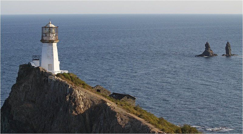 маяк, два, брата, рудная, пристань Маякphoto preview