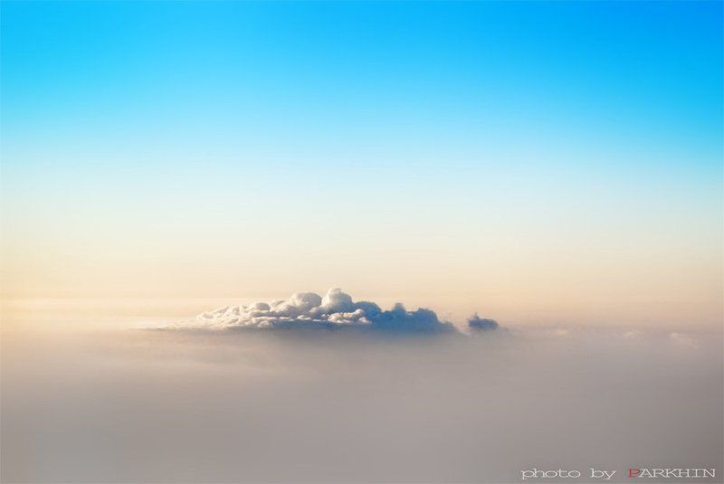 пейзаж, небеса, рассвет Morning in the celestial countryphoto preview