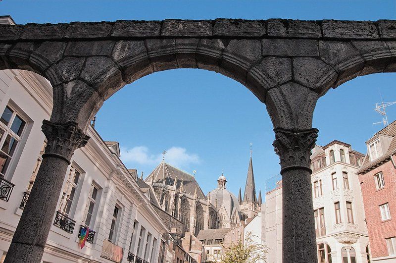 римская, арка, аахен Римская арка фото превью